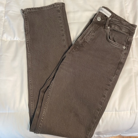 Zara Brown Jean - Picture 2 of 6